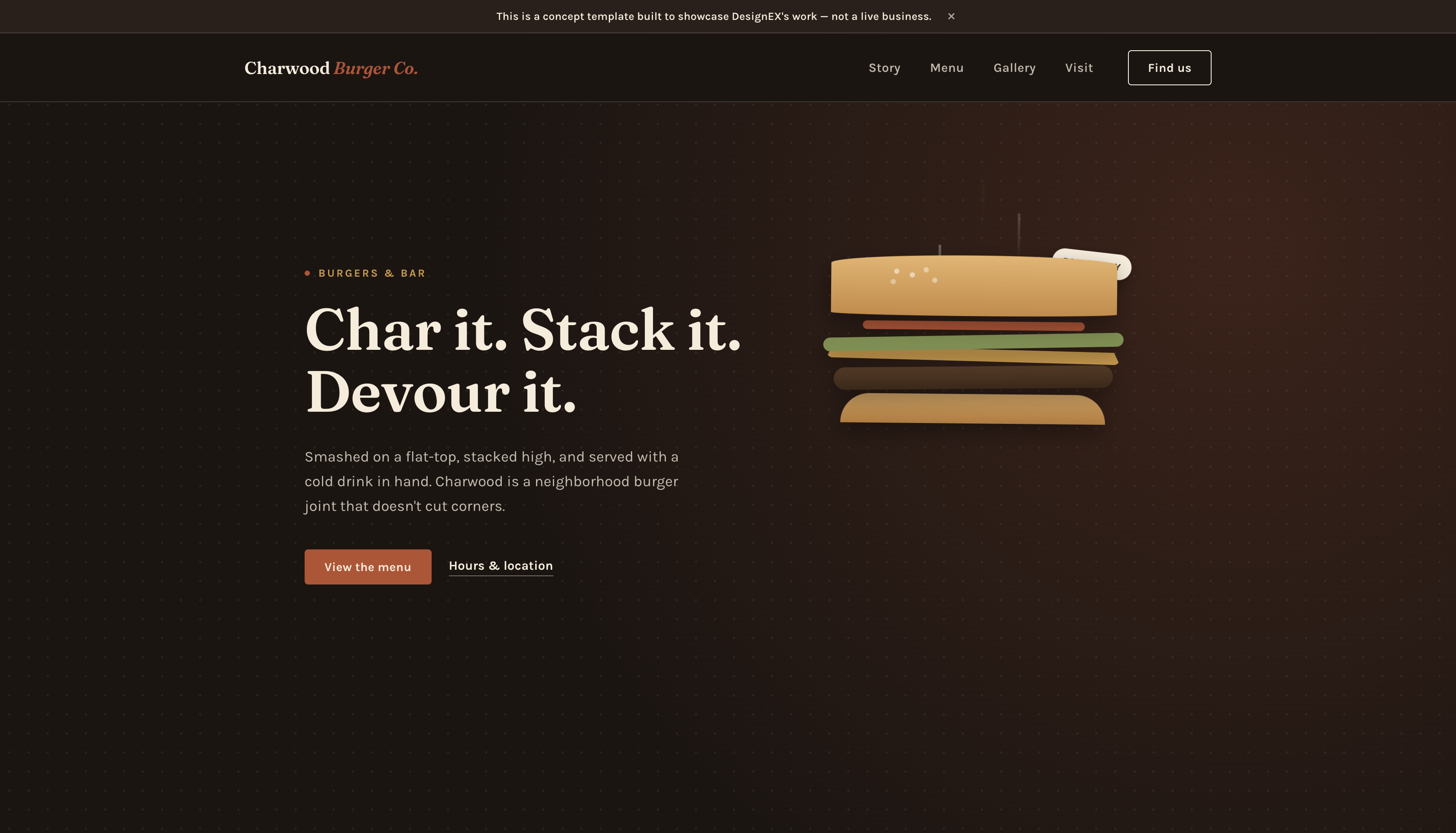 Charwood Burger Co. Restaurant preview