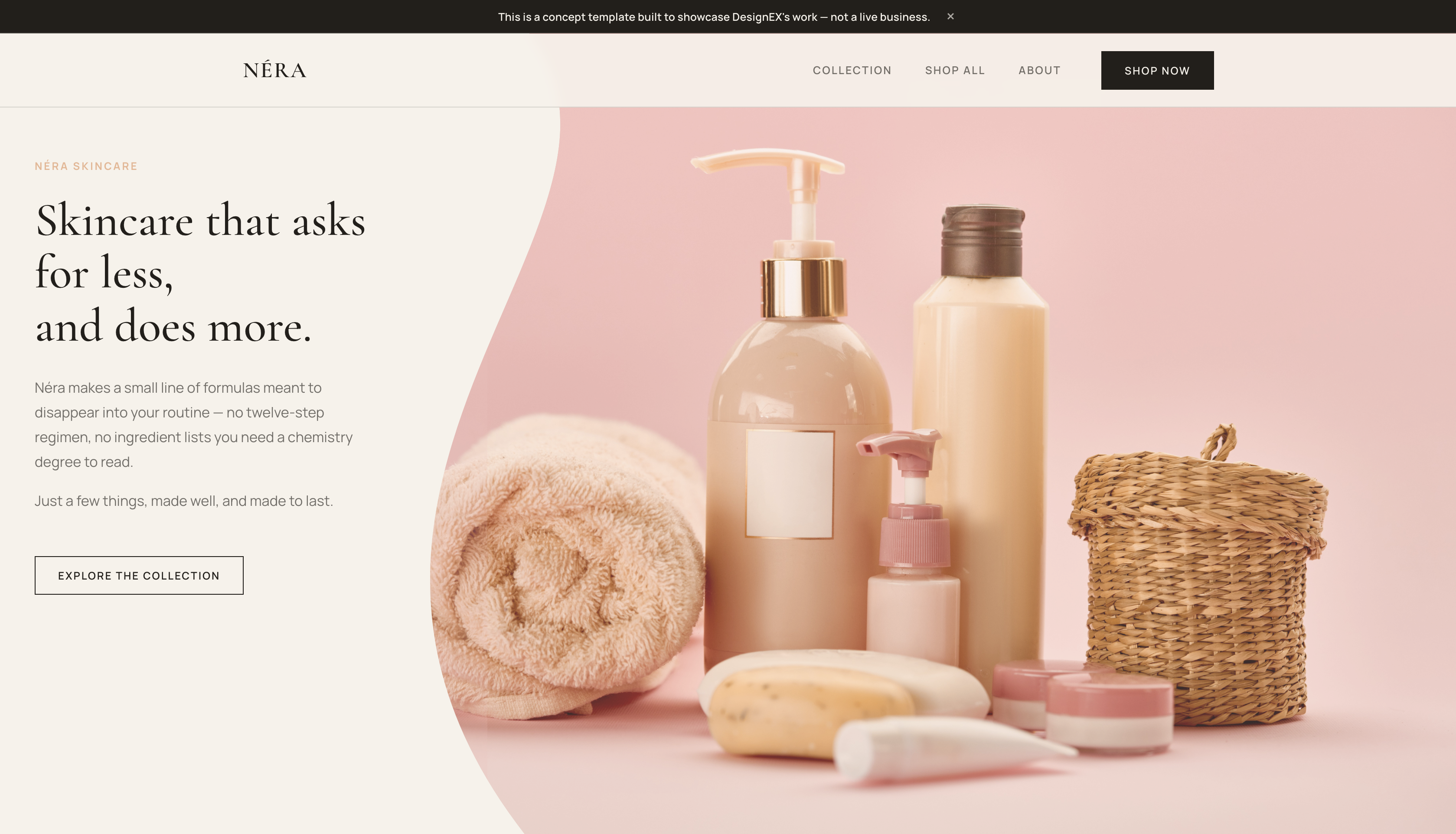 Néra Skincare preview